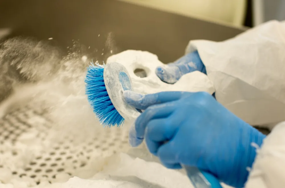 Post-traitement de pièces imprimées en 3D